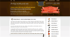 Desktop Screenshot of antiigi.kokkuost.ee