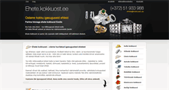 Desktop Screenshot of ehete.kokkuost.ee