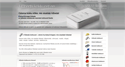 Desktop Screenshot of hobeda.kokkuost.ee